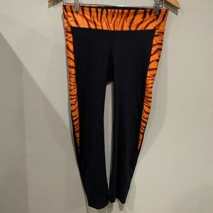 BlackMilk black cropped active leggings size M